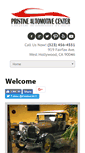 Mobile Screenshot of pristineautobody.com
